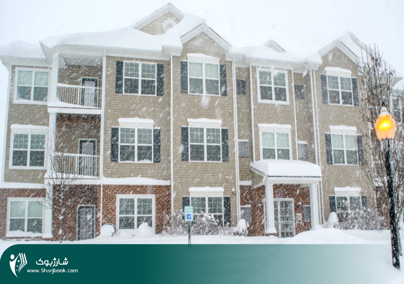 مشکلات ساختمان در زمستان